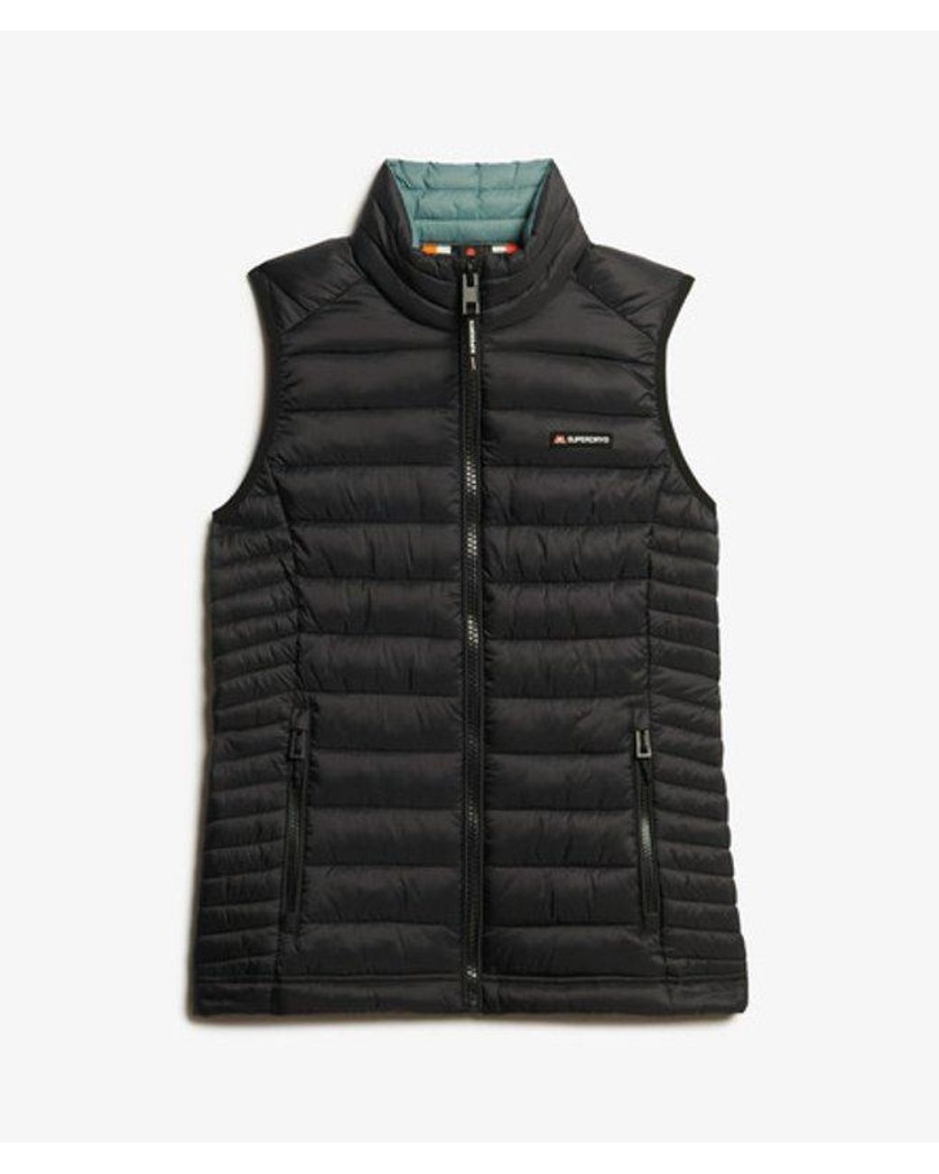 Superdry Black Fuji Lite Padded Gilet