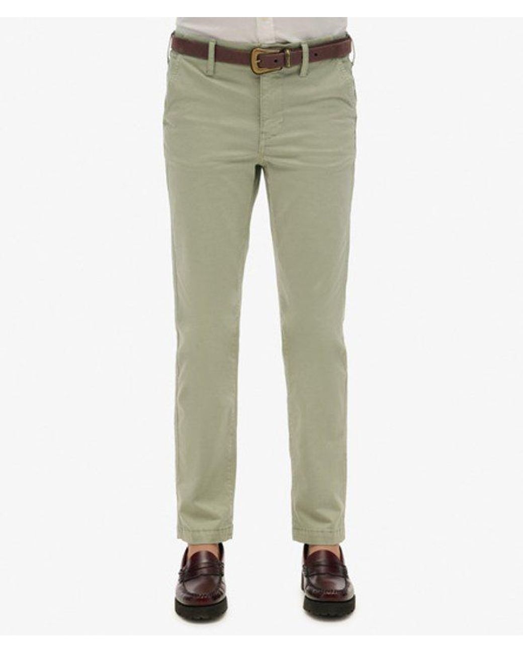 Superdry Natural & Co Mid Rise Chino Trousers