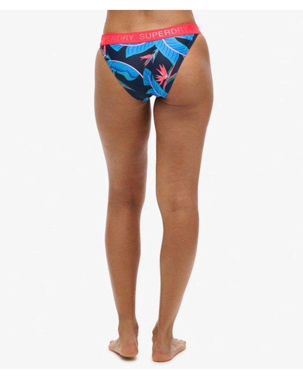 Superdry White & Co Logo Classic Bikini Briefs