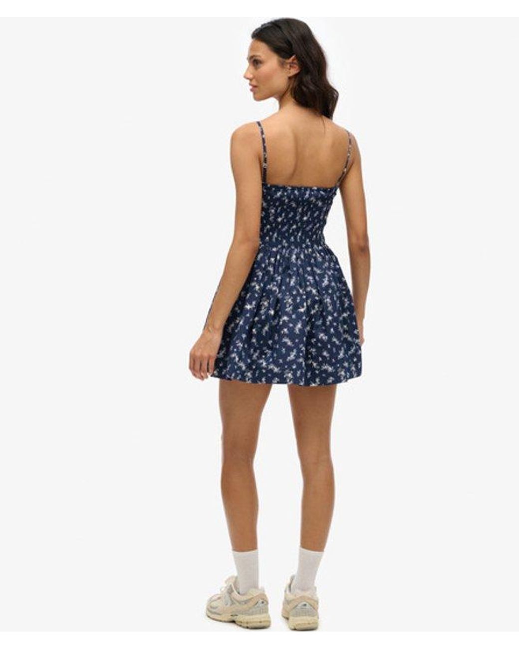 Superdry Brown & Co Corset Cami Mini Dress