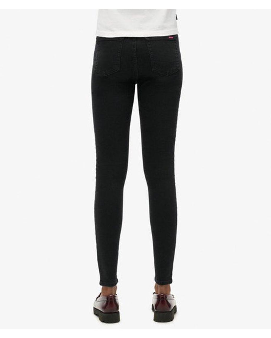 Superdry White & Co Cotton High Rise Skinny Denim Jeans