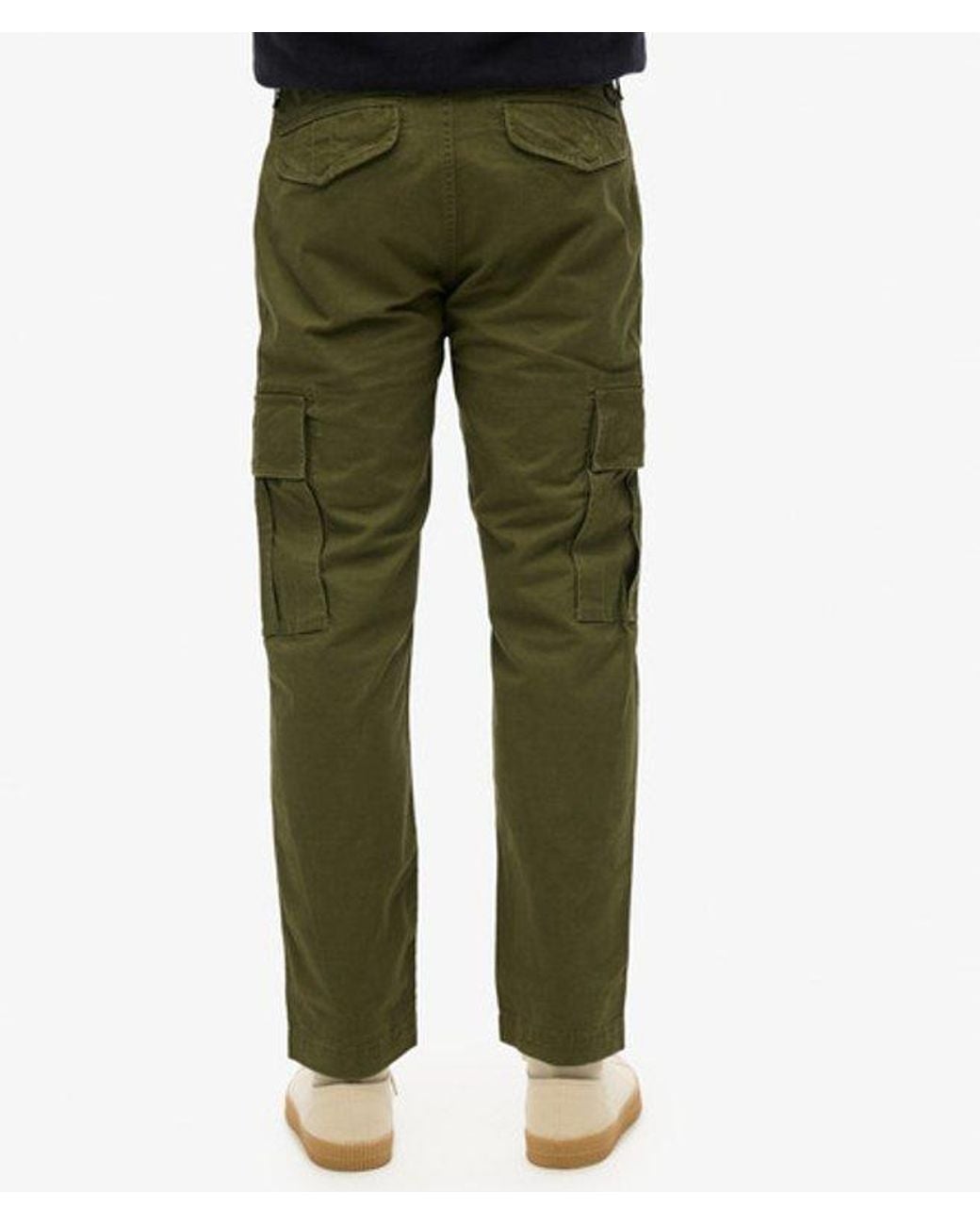 Superdry Green & Co Organic Cotton Core Cargo Pants for men