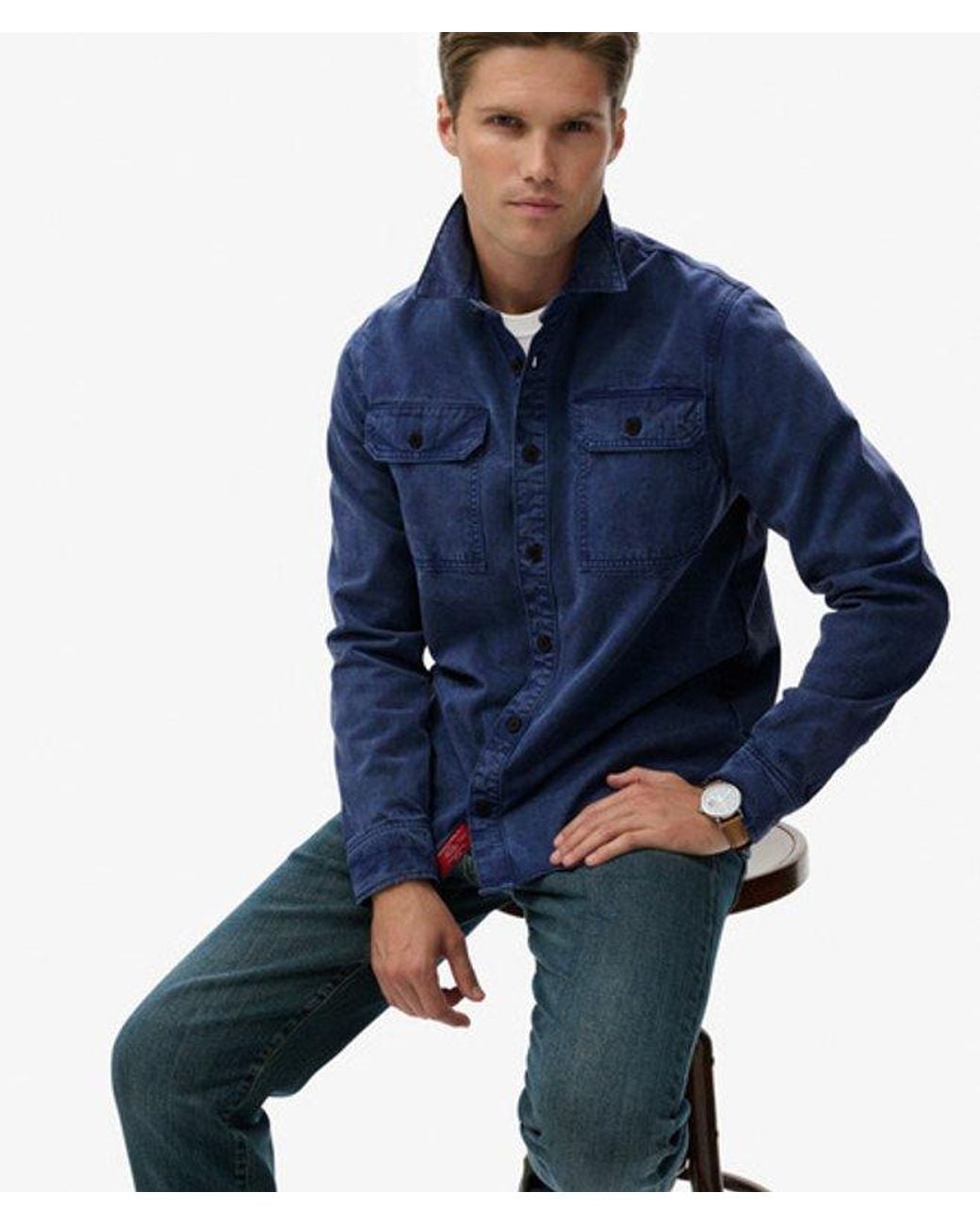 Superdry Blue The Merchant Store for men
