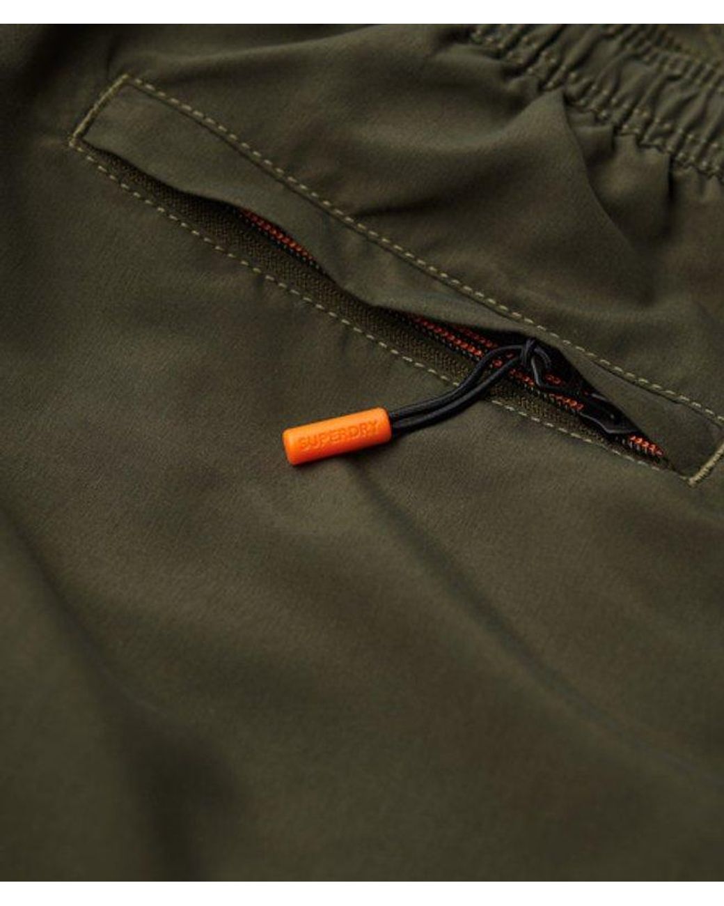 Superdry Green & Co Sport Graphic 17-inch Recycled Swim Shorts for men