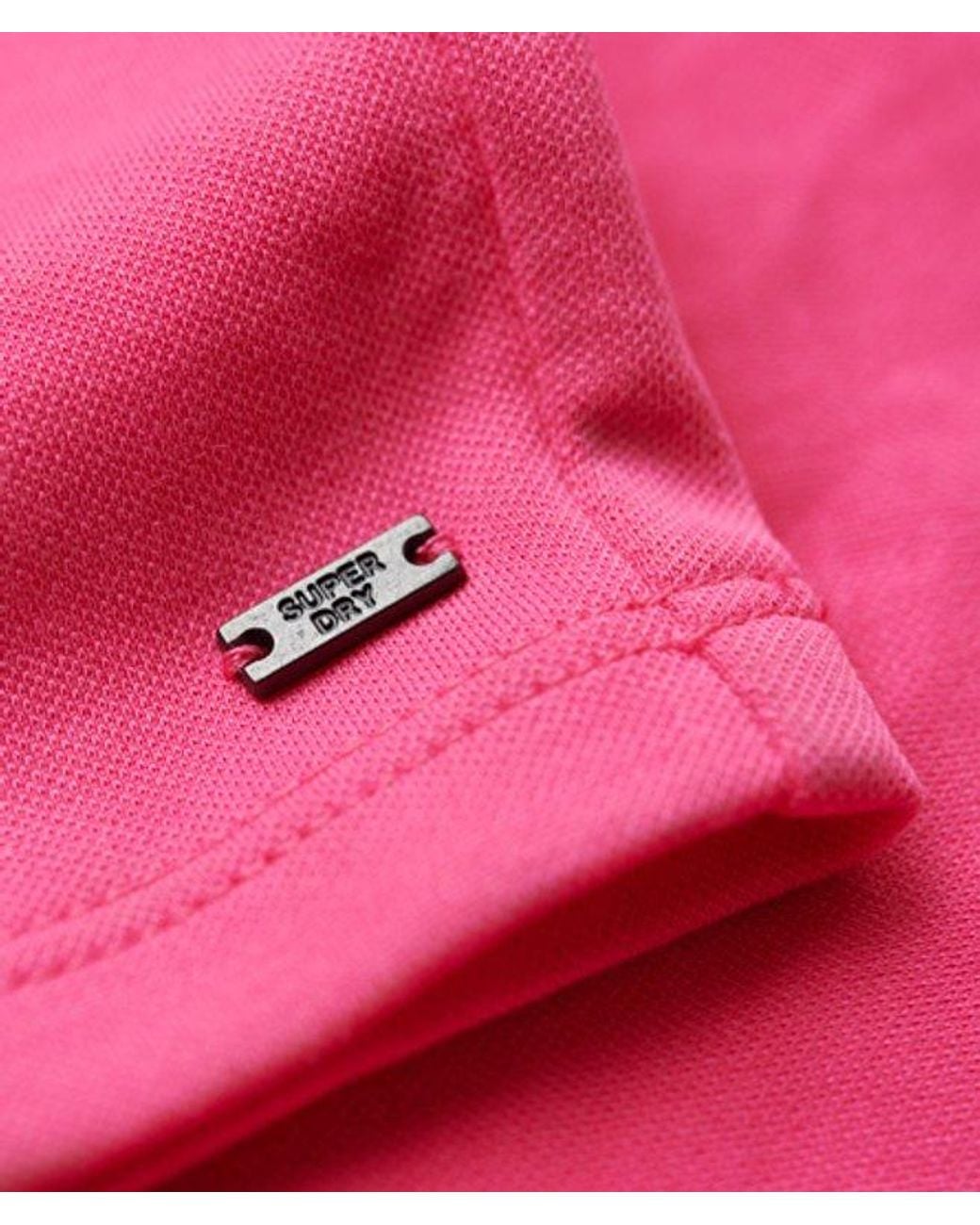 Superdry Pink & Co Square Neck Jersey Midi Dress