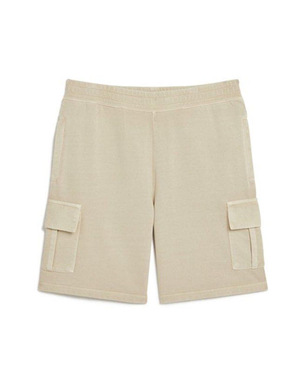 Superdry Natural & Co Classic Contrast Stitch Cotton Cargo Shorts for men