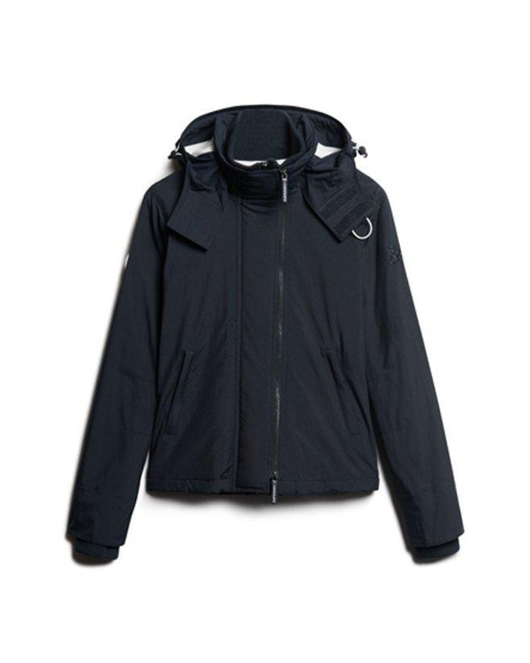 Superdry Blue & Co Pop Zip Hooded Arctic Sd-windcheater Jacket
