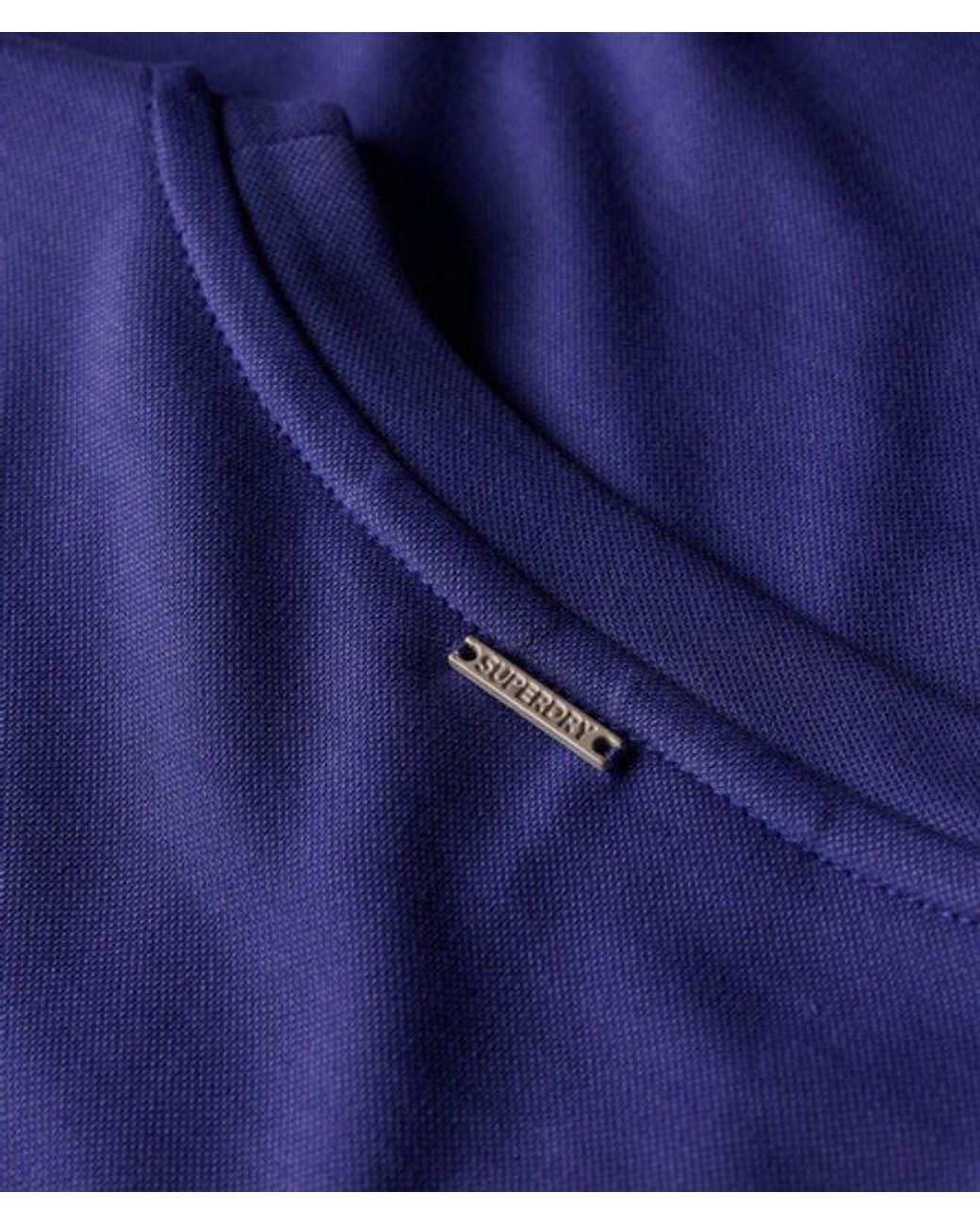 Superdry Blue & Co Slim Fit Midi T-shirt Dress