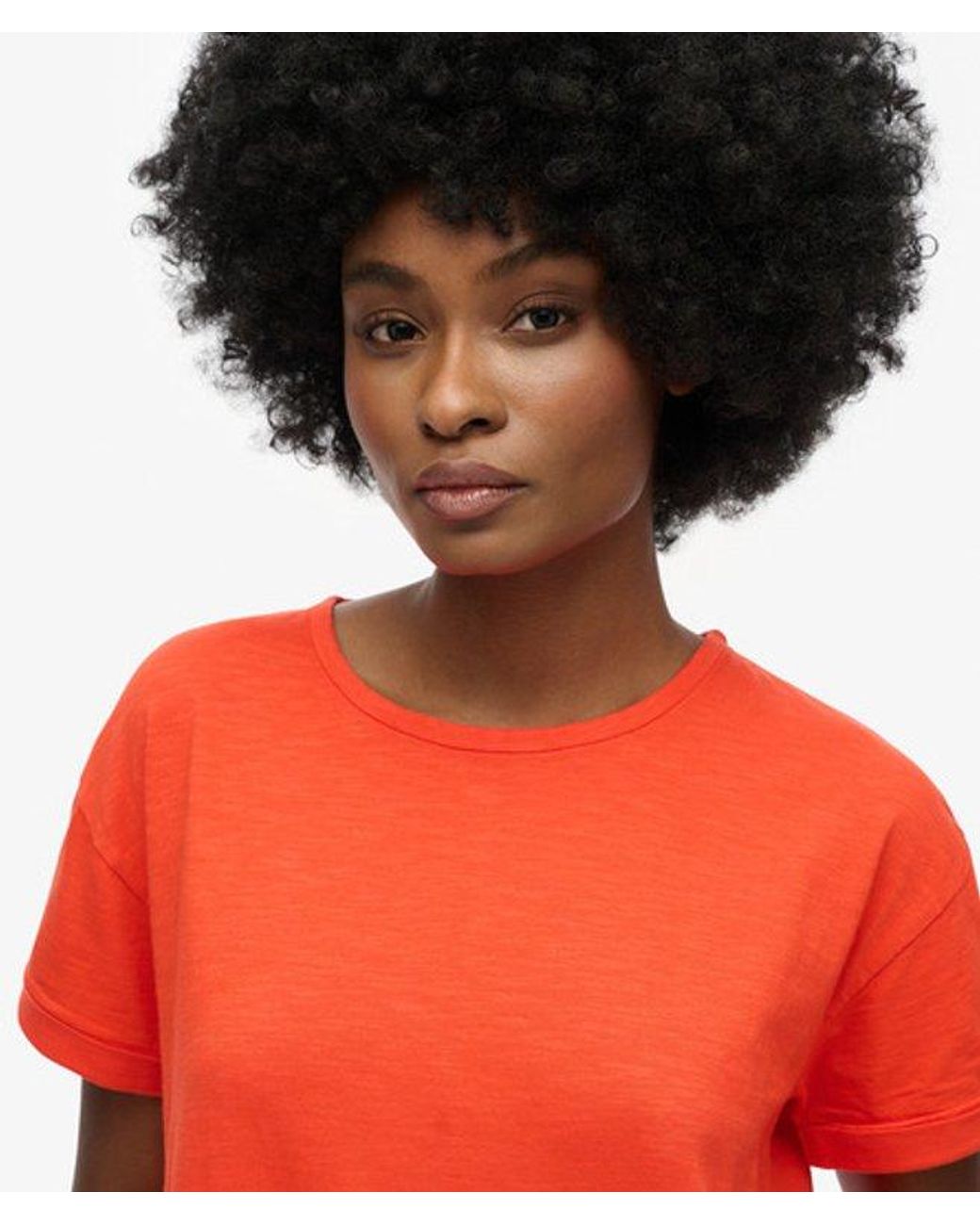 Superdry Red & Co Midi T-shirt Dress