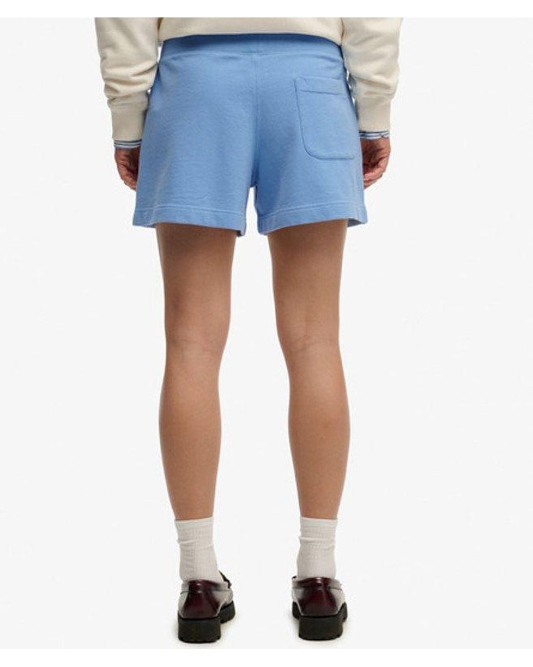 Superdry Studios Sweatshorts in het Blue