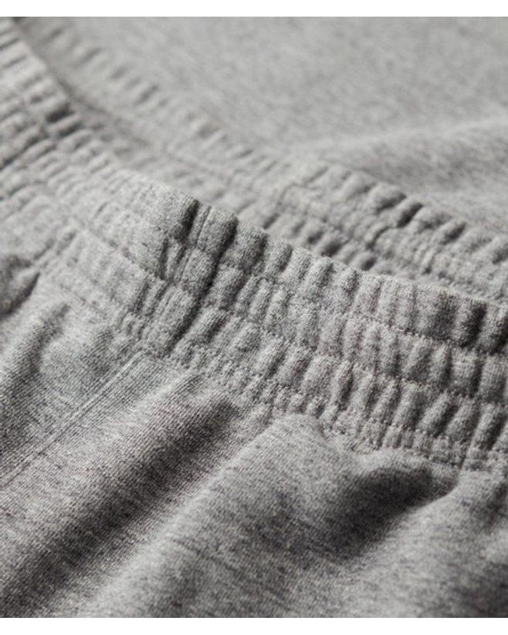 Superdry & Co Essential Logo Jersey Shorts in het Gray voor heren