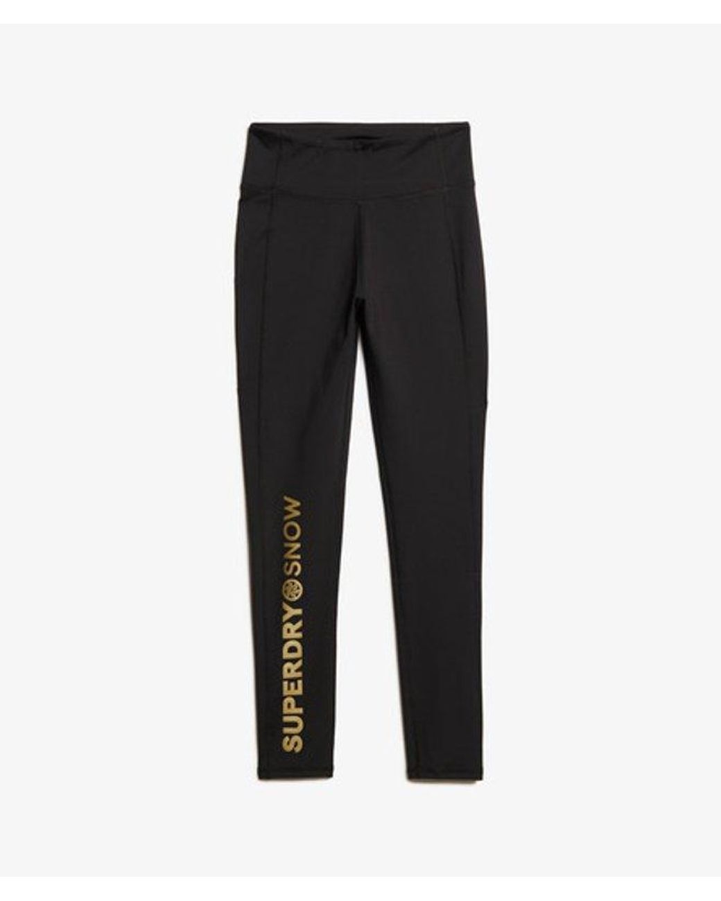 Superdry Black & Co Ski Base Layer leggings