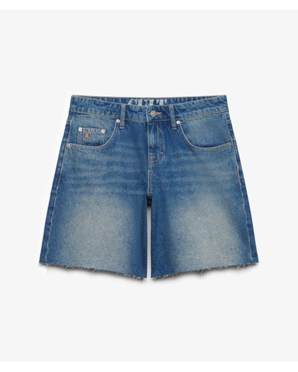 Superdry Blue & Co Mid Rise baggy Jorts