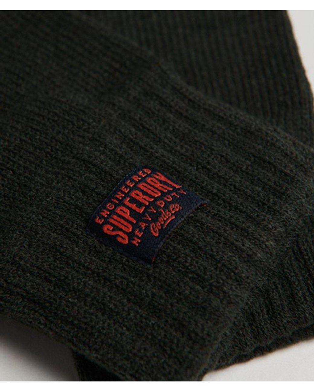Superdry Black & Co Knitted Workwear Gloves