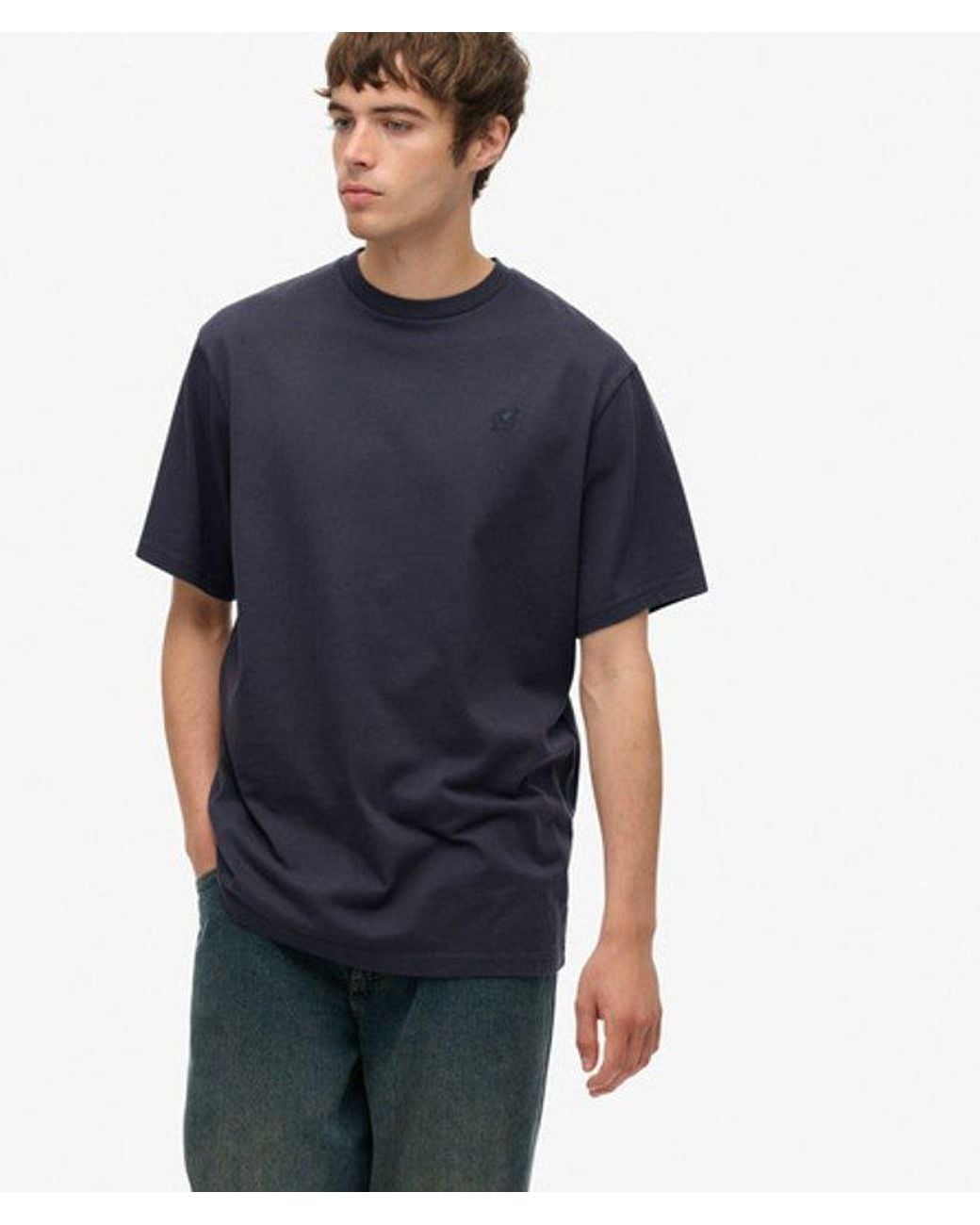 Superdry Blue & Co Oversized T-shirt for men