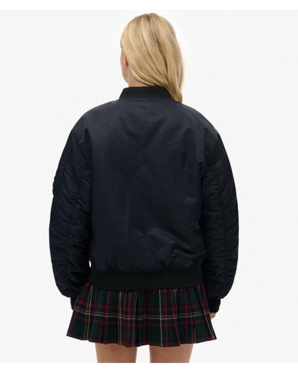 Superdry Blue & Co Ma1 Bomber Jacket