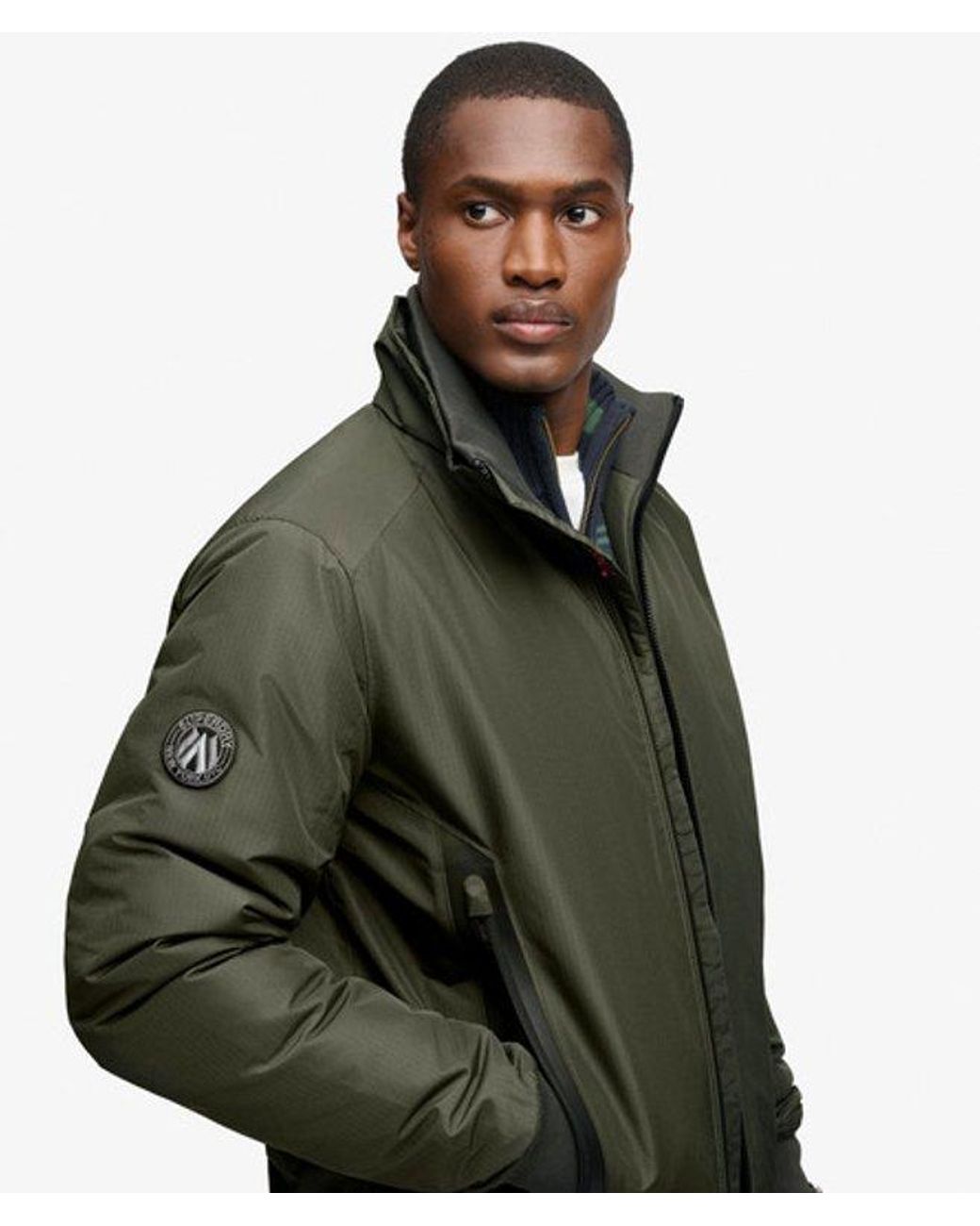 Superdry Green & Co City Harrington Jacket for men