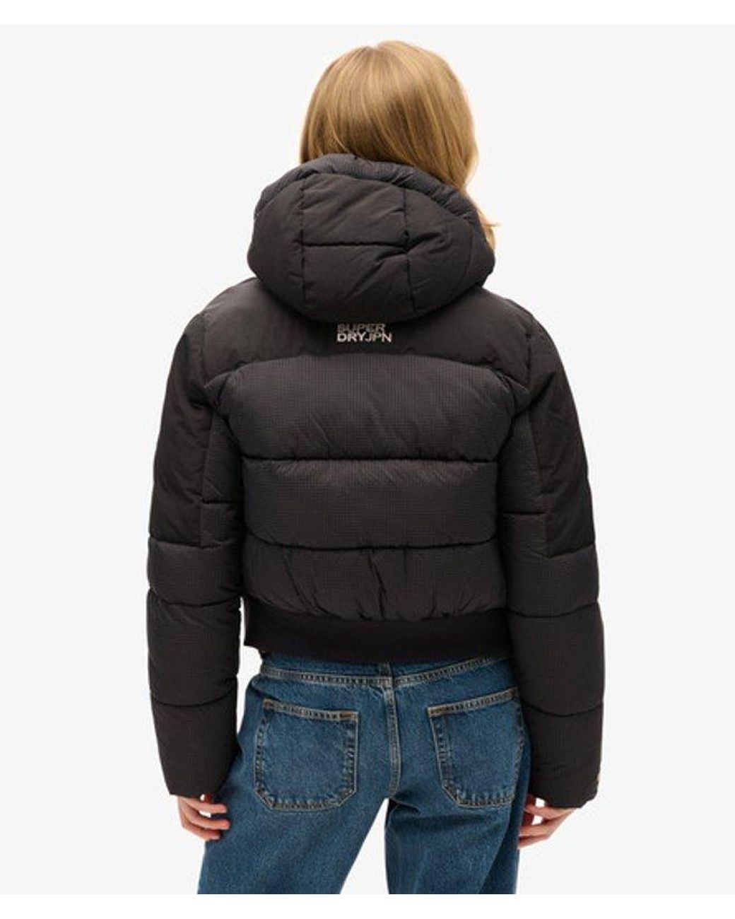 Superdry Black & Co Ripstop Padded Bomber Jacket