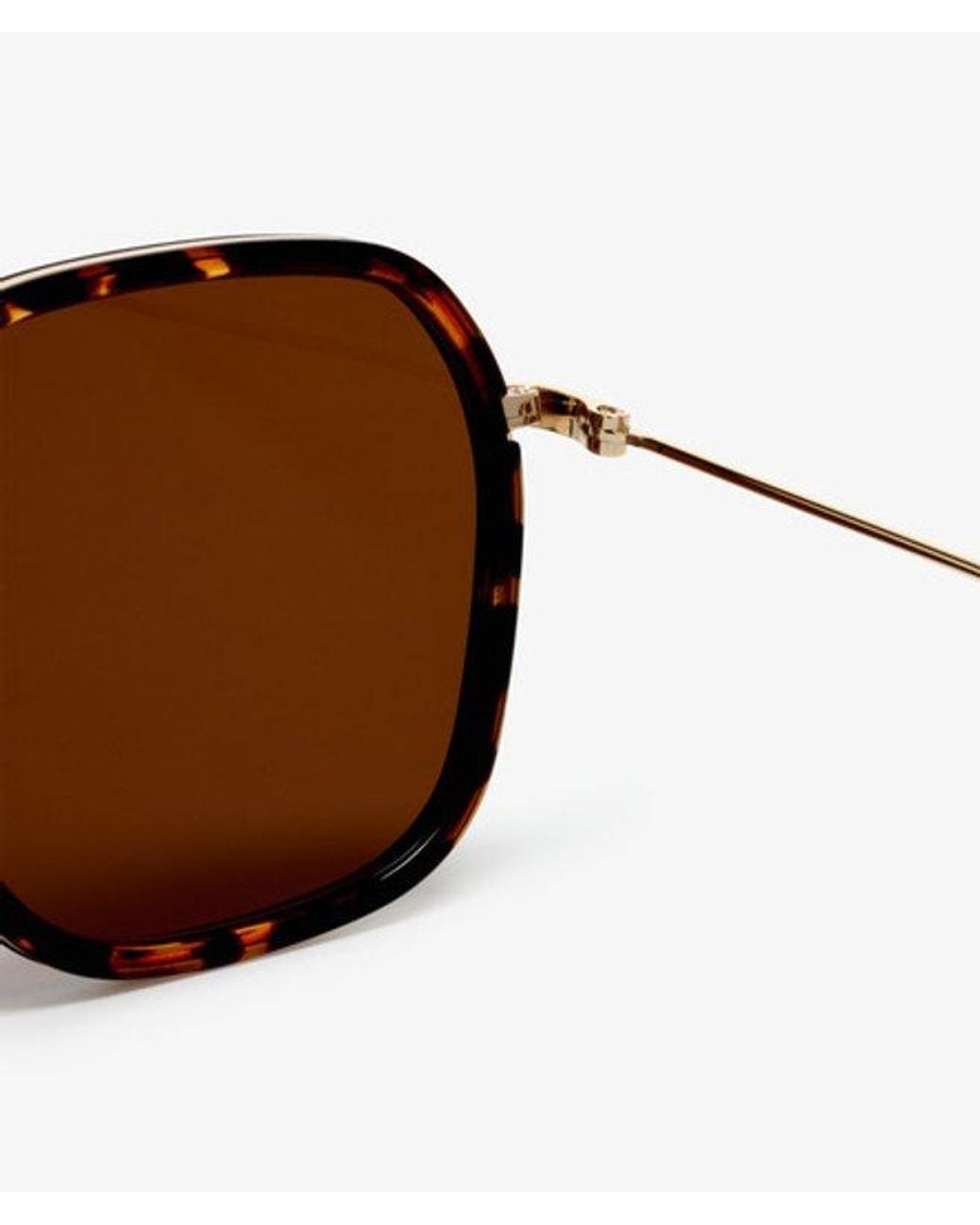 Femme Lunettes De Soleil Carrées En Métal Taille: 1Taille Superdry en coloris Brown