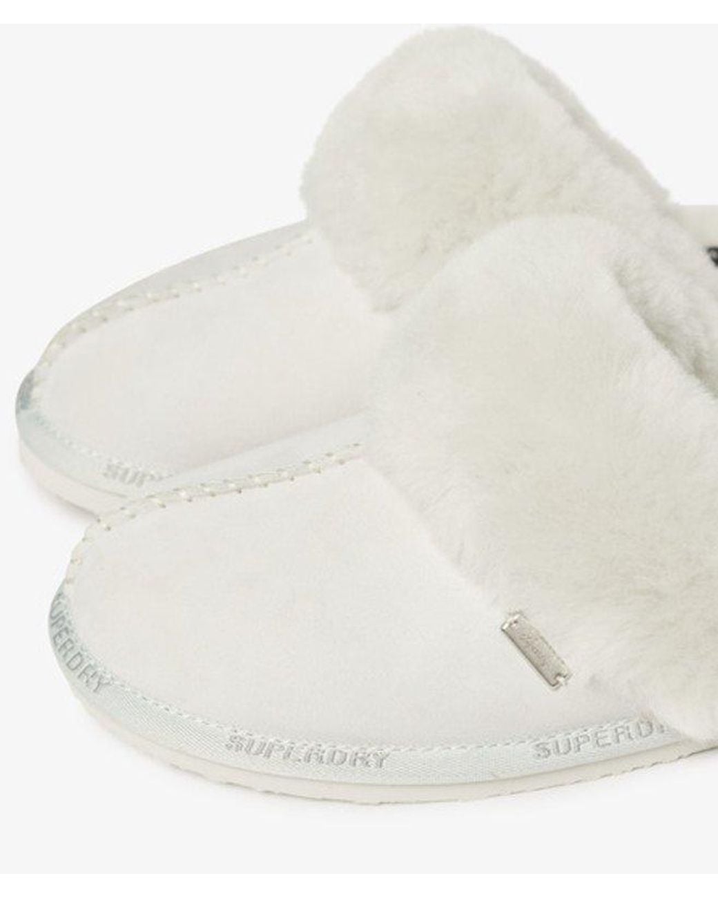 Superdry White & Co Suede Mule Slippers