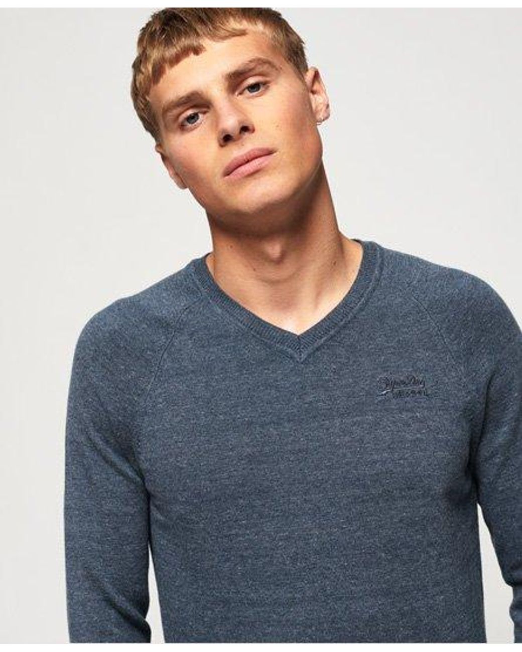 superdry v neck jumper
