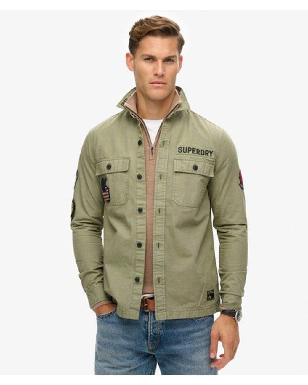 Superdry Green Delta Shirt for men