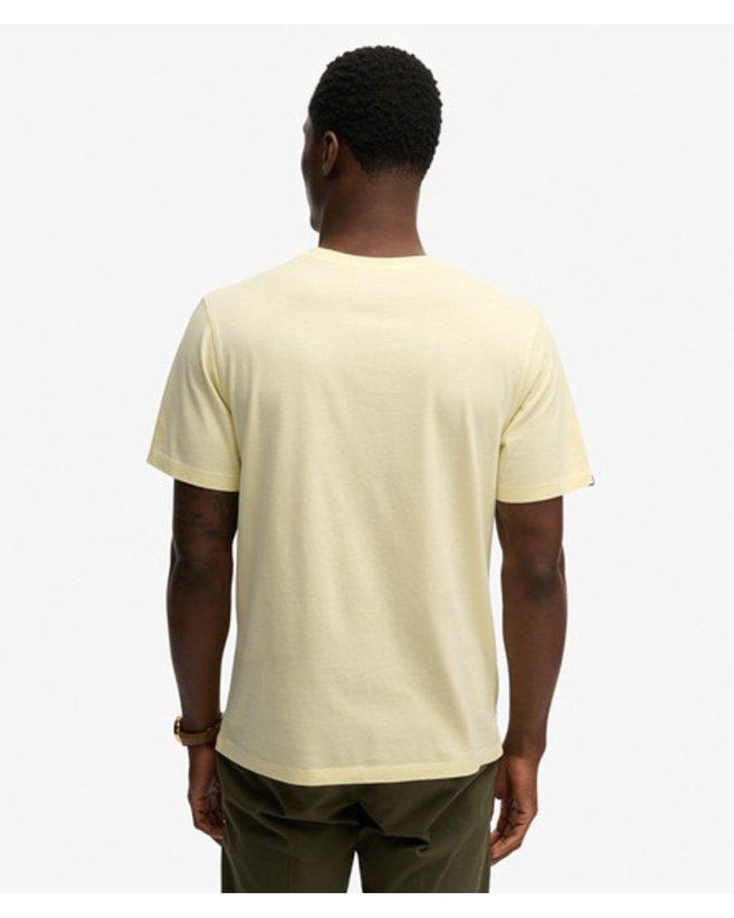 Superdry Yellow & Co Classic Essential T-shirt for men