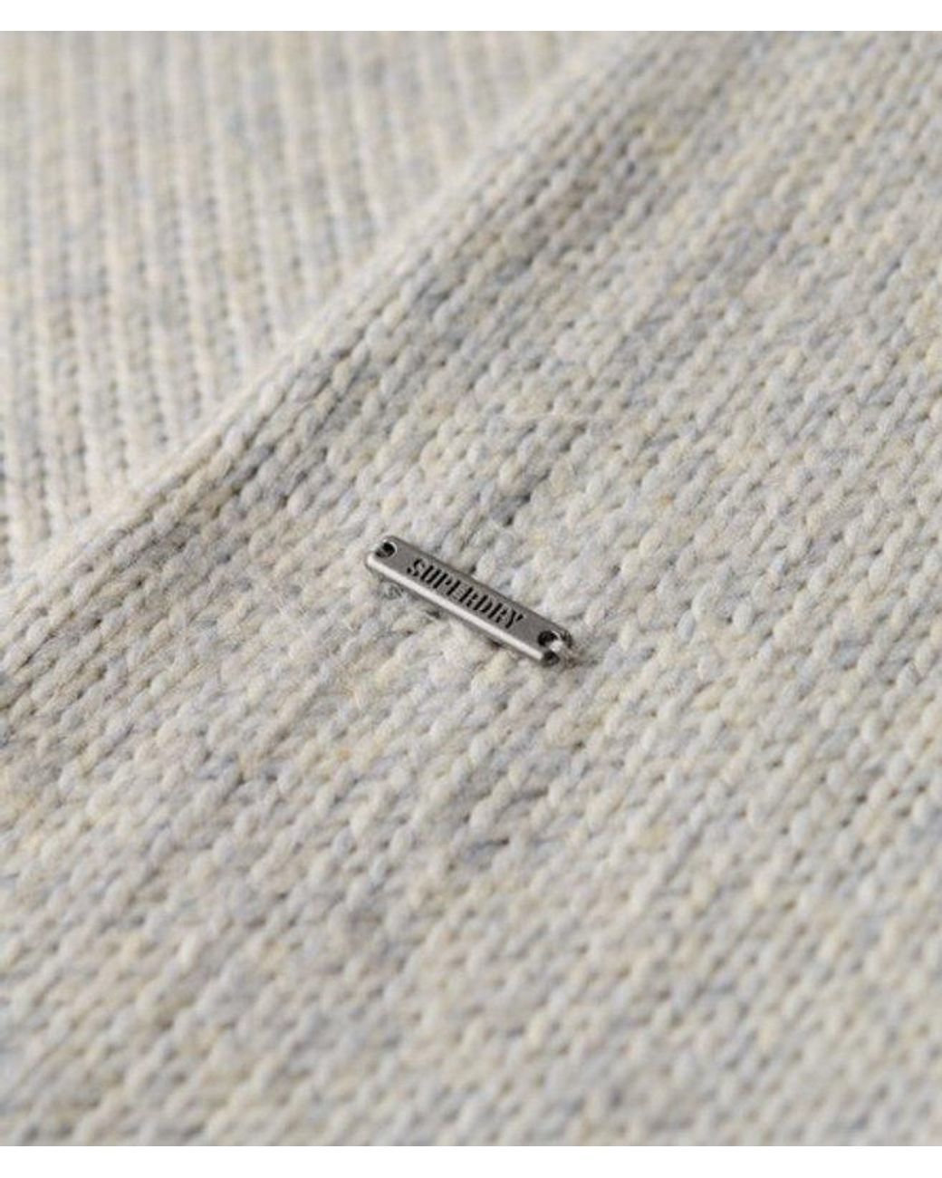 Superdry & Co Geborstelde Coltrui in het White voor heren