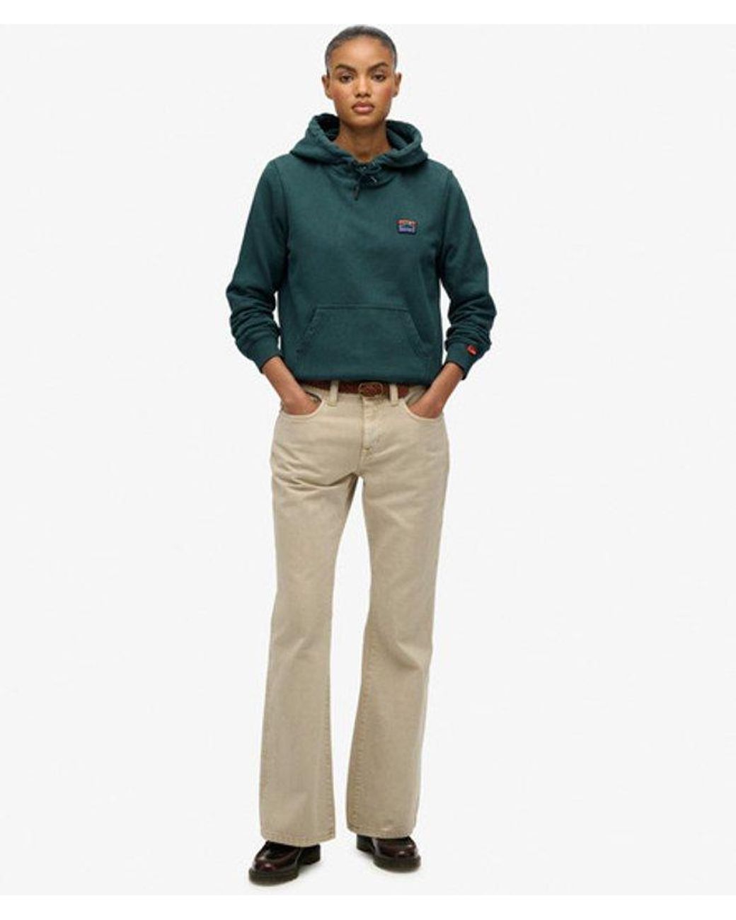 Superdry Blue & Co Great Outdoors Embroidered Hoodie