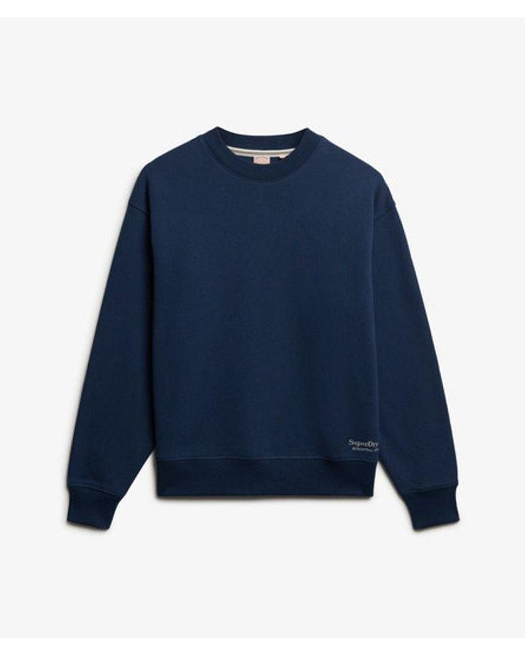 Superdry Essential Logo Sweatshirt in het Blue
