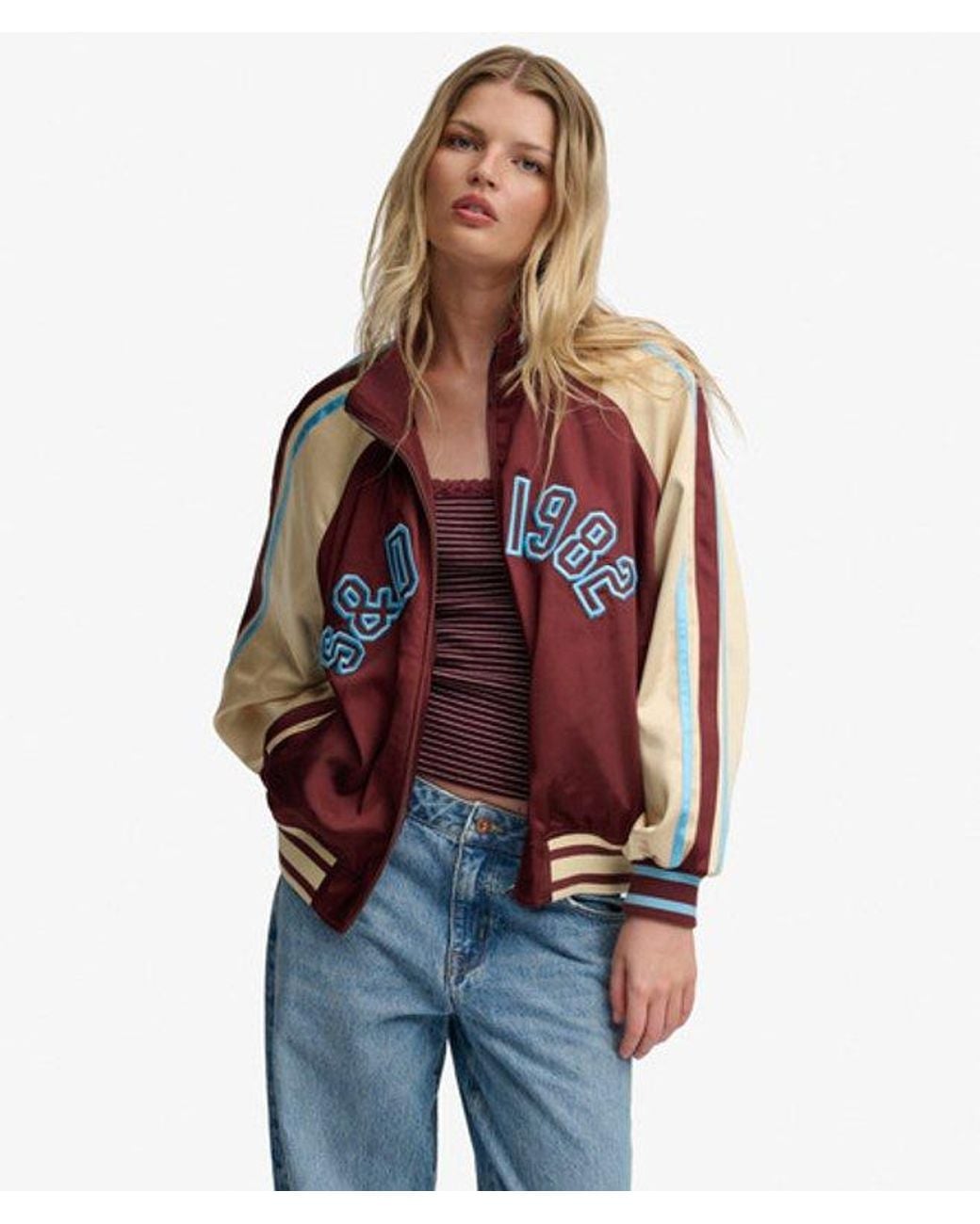Superdry Red Suika Track Jacket