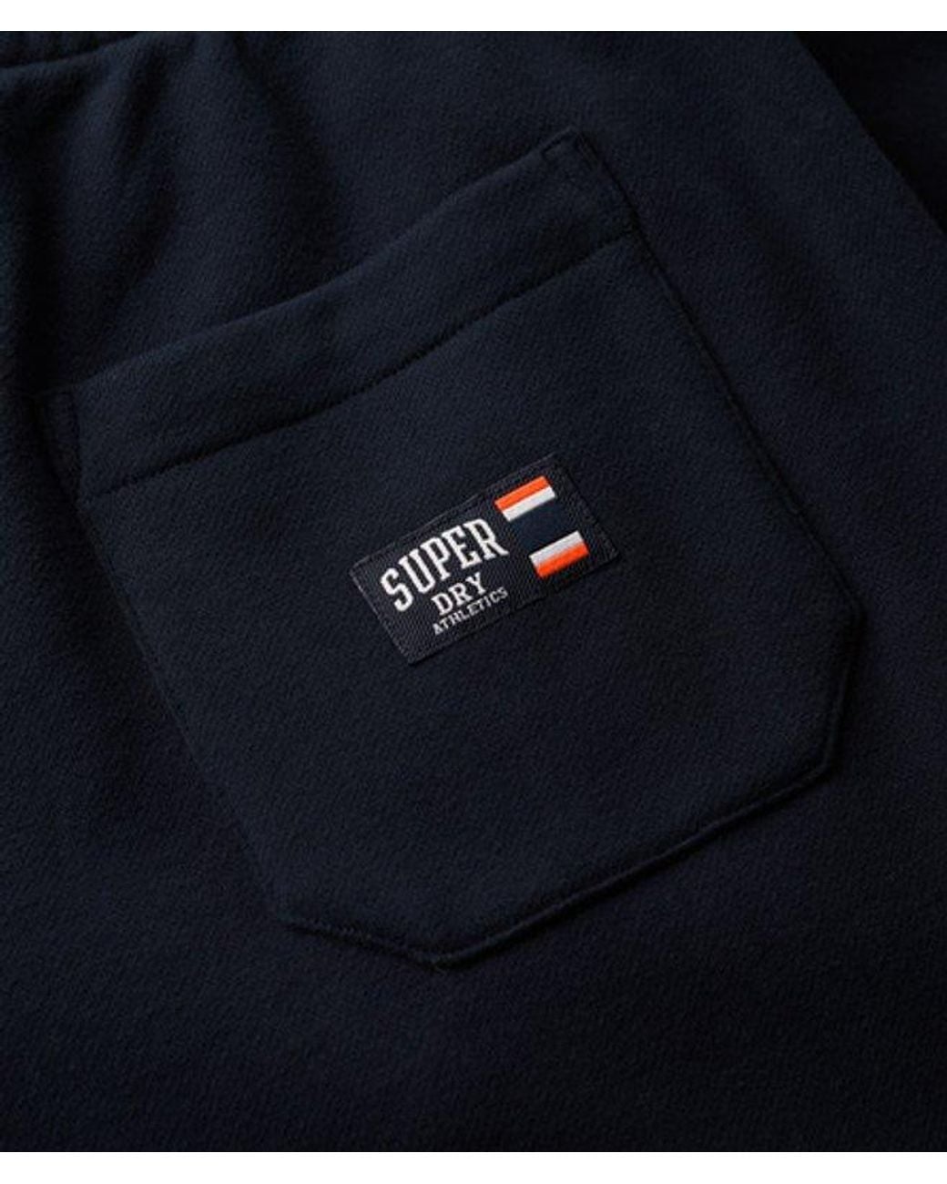 Superdry Essential joggingbroek Met Logo in het Blue voor heren