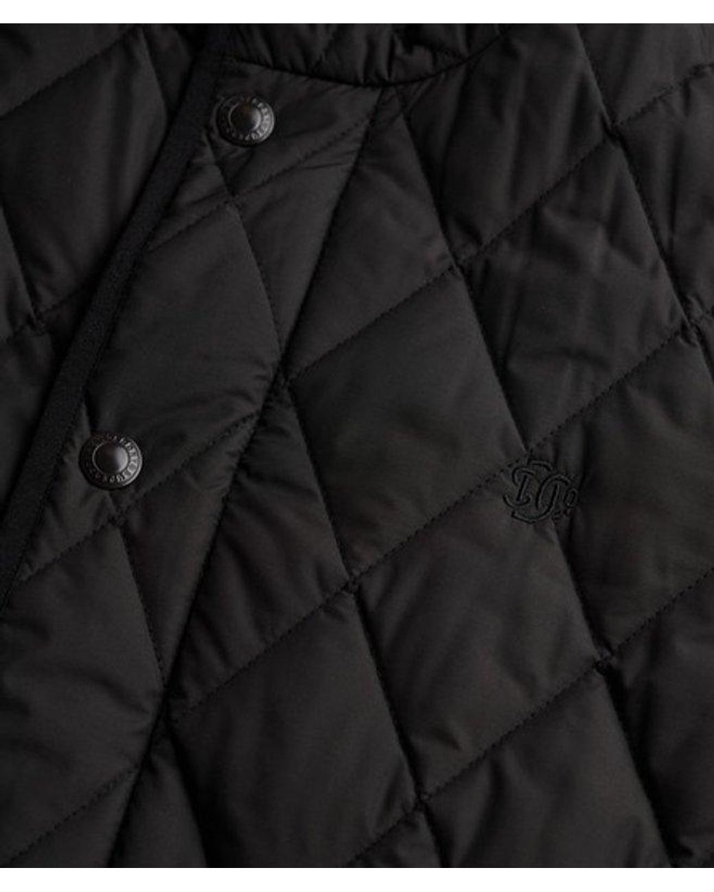 Superdry Black & Co Quilted Estate Jacket for men