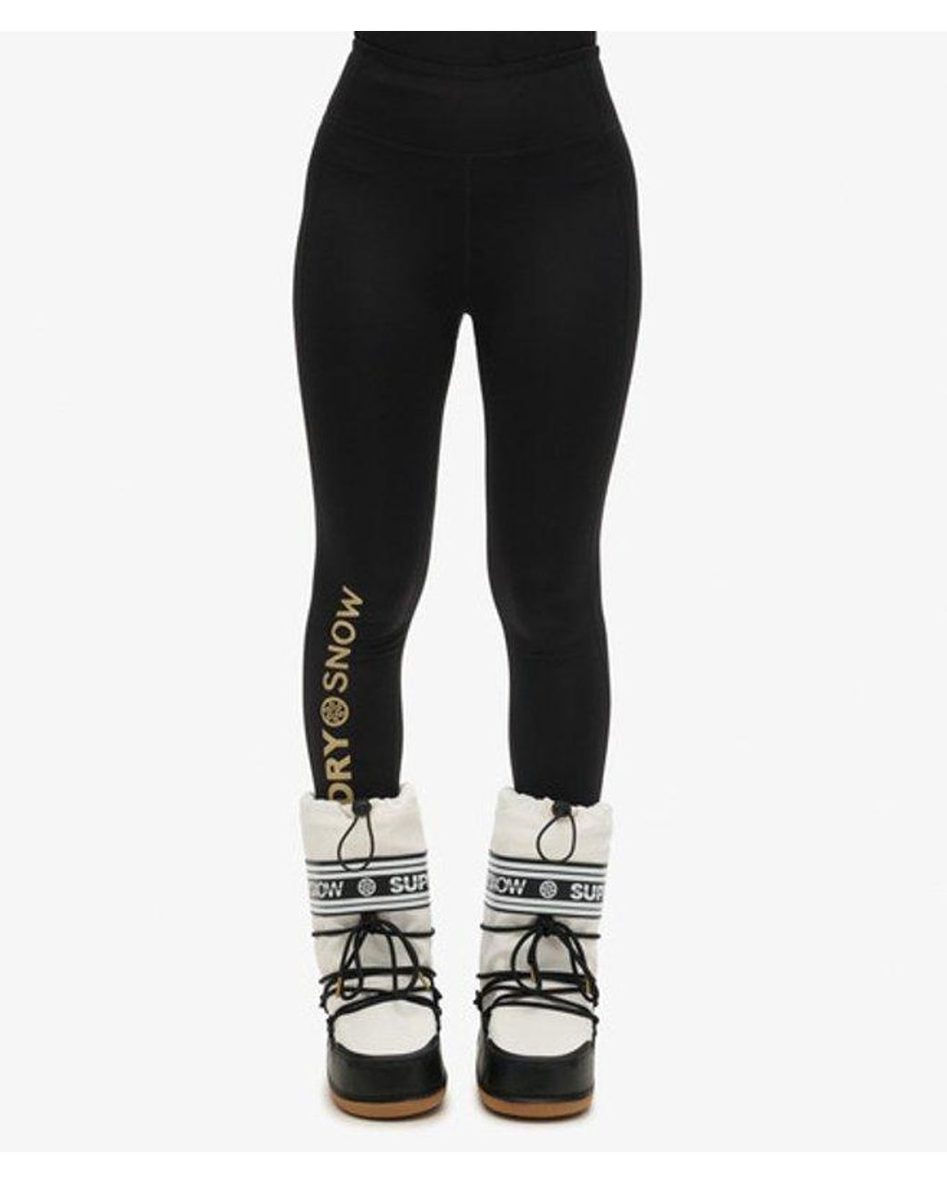 Superdry Black & Co Ski Base Layer leggings
