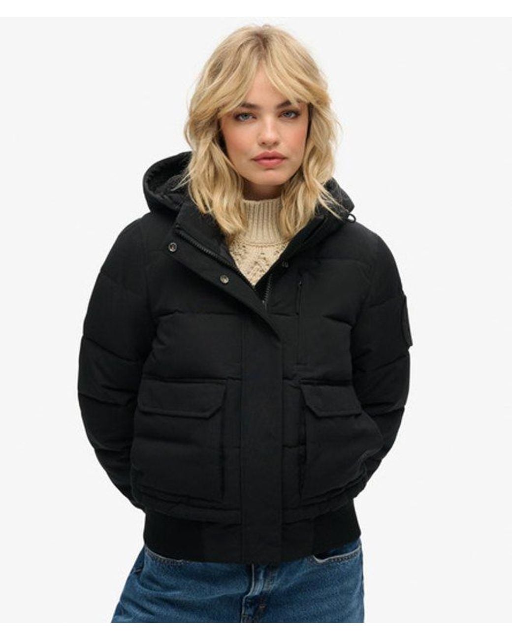 Superdry Black & Co Everest Bomber Jacket
