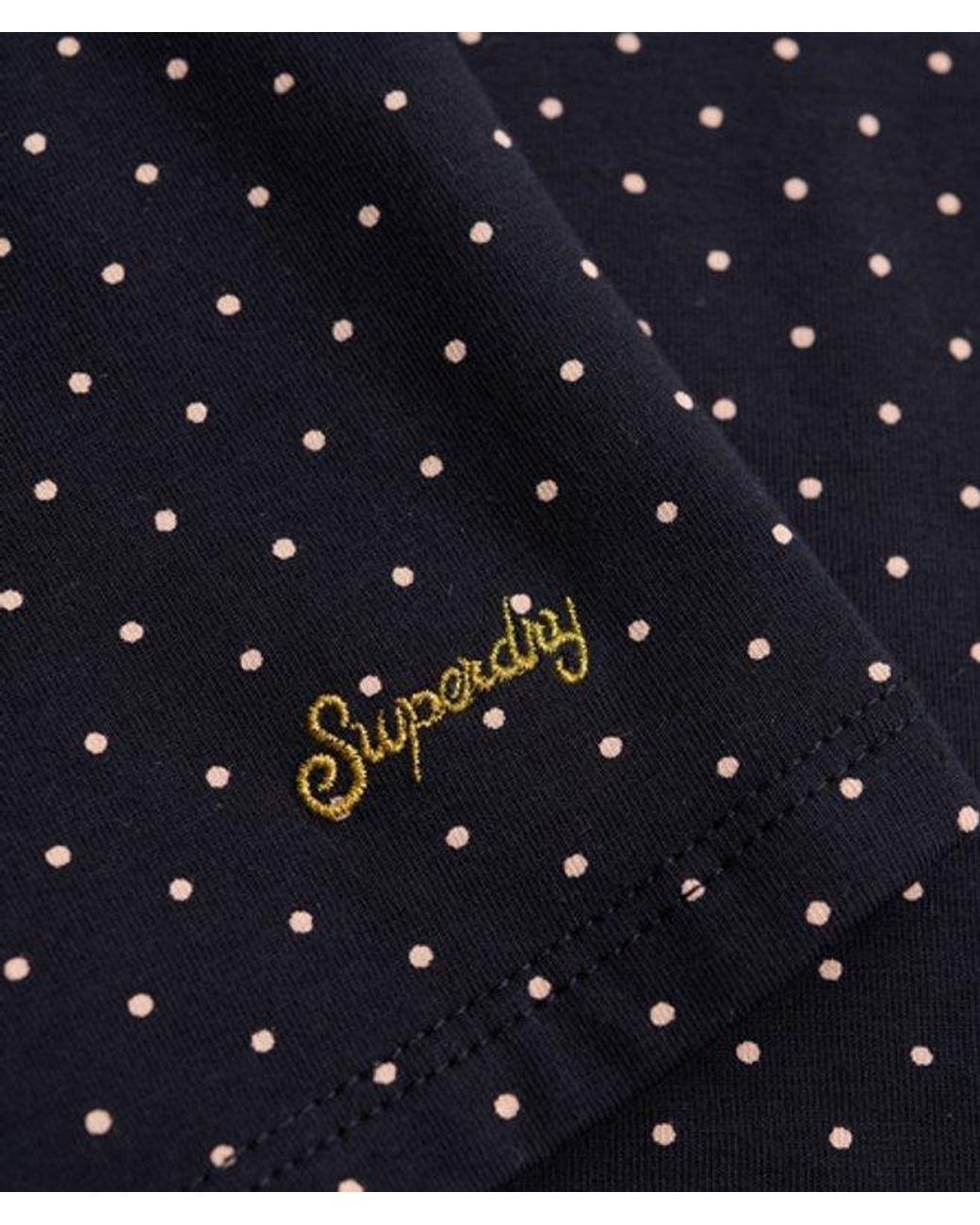 Superdry Blue Athletic Essentials Jersey Bandeau Top
