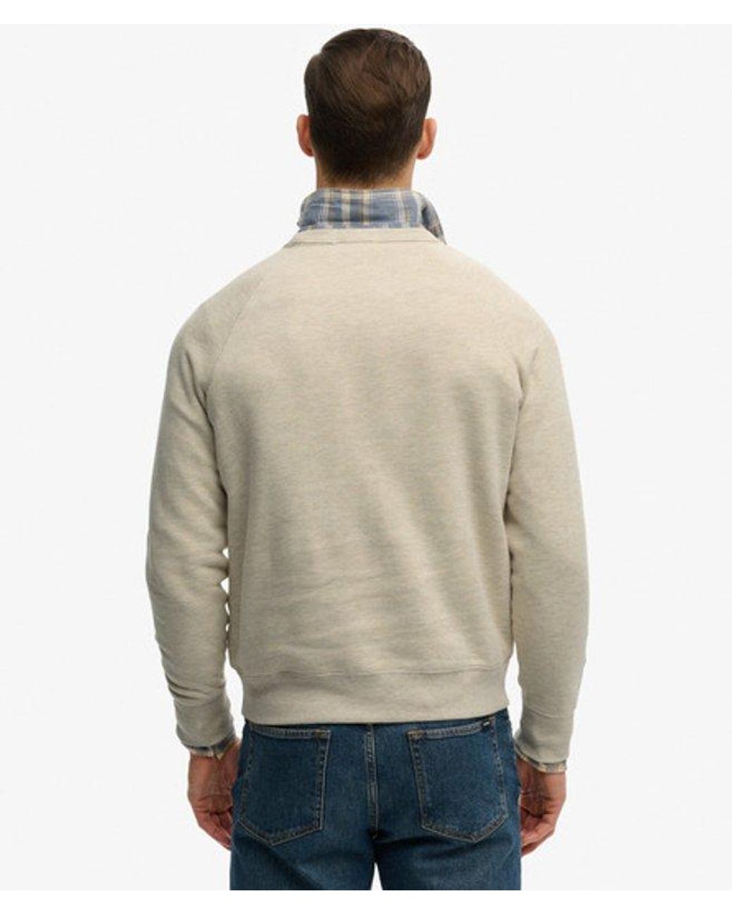 Superdry Natural & Co The Merchant Store - Vintage Print Sweatshirt for men