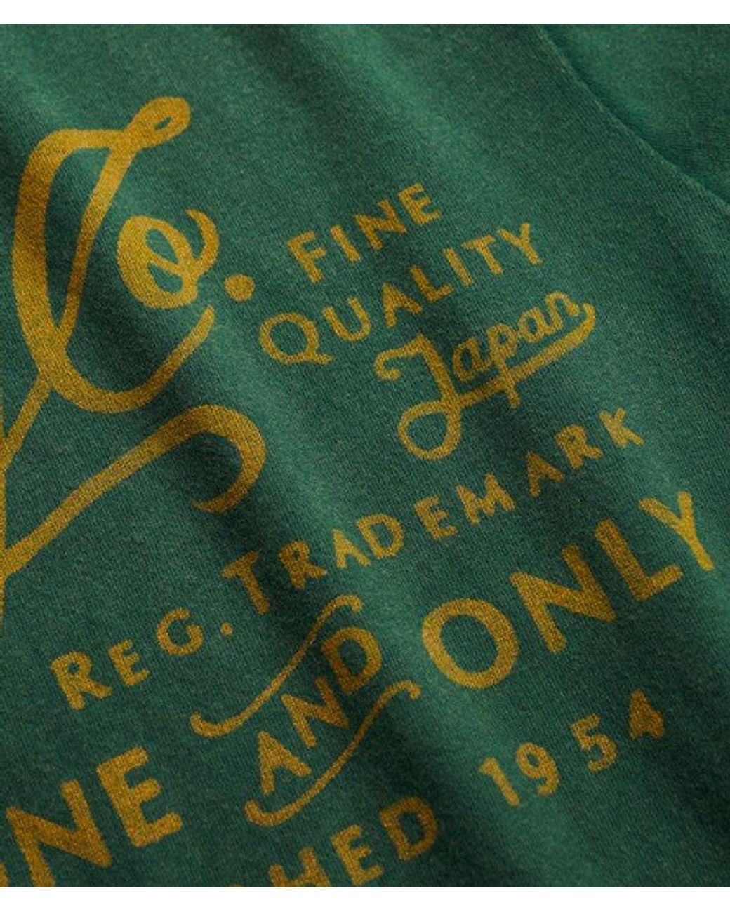 Superdry Green Industry Worker Relaxed T-Shirt for men
