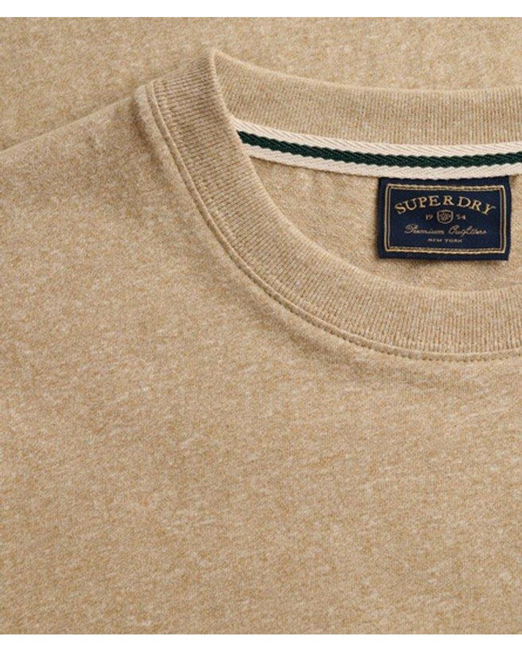 Homme T-Shirt Avec Logo Sd & Co Brodé Taille Superdry pour homme en coloris Natural