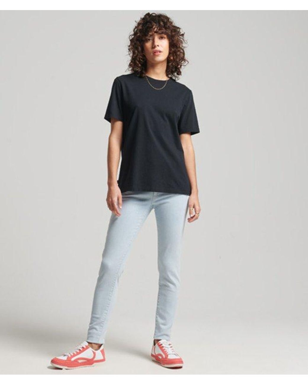 Superdry Blue & Co Organic Cotton Vintage Logo T-shirt