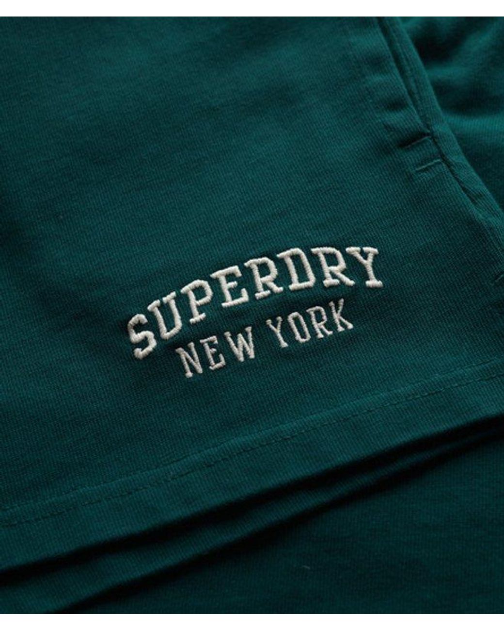 Superdry Green & Co Athletic Essentials Graphic Shorts