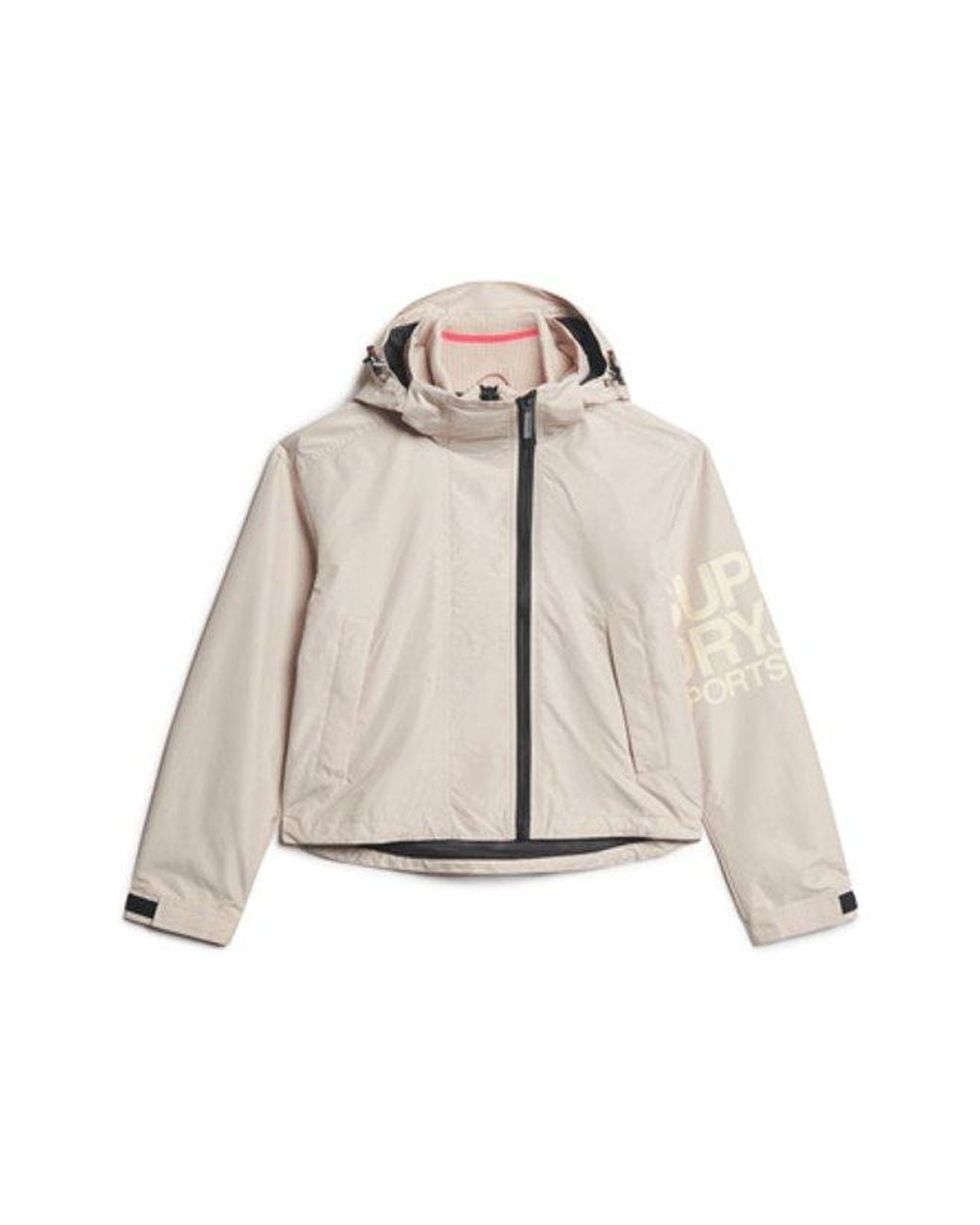 Superdry Natural & Co Hooded Embroidered Sd Windbreaker Jacket