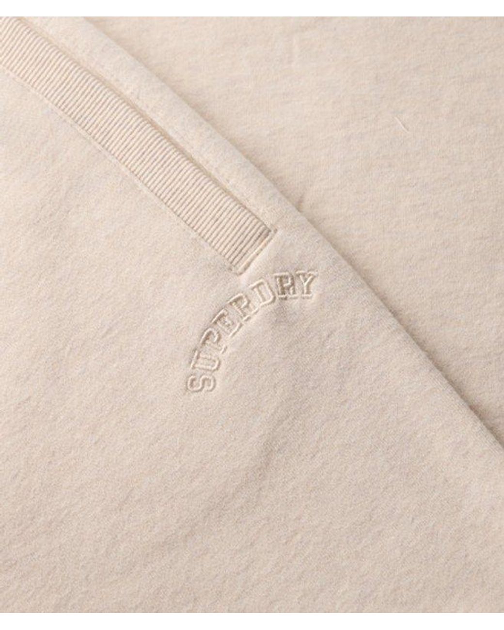 Superdry Natural & Co Essential Logo Half Brushed joggers
