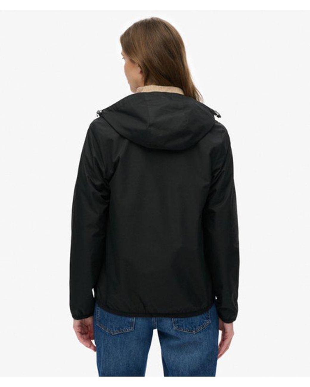 Superdry Black & Co Essential Tri Windbreaker Jacket