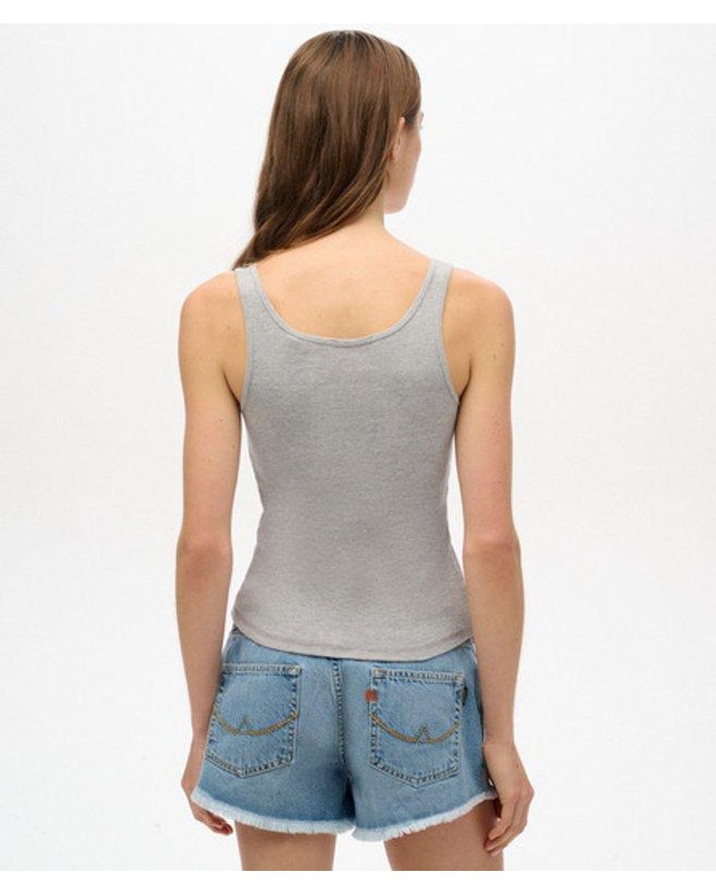 Superdry White & Co Athletic Essential Graphic Vest Top