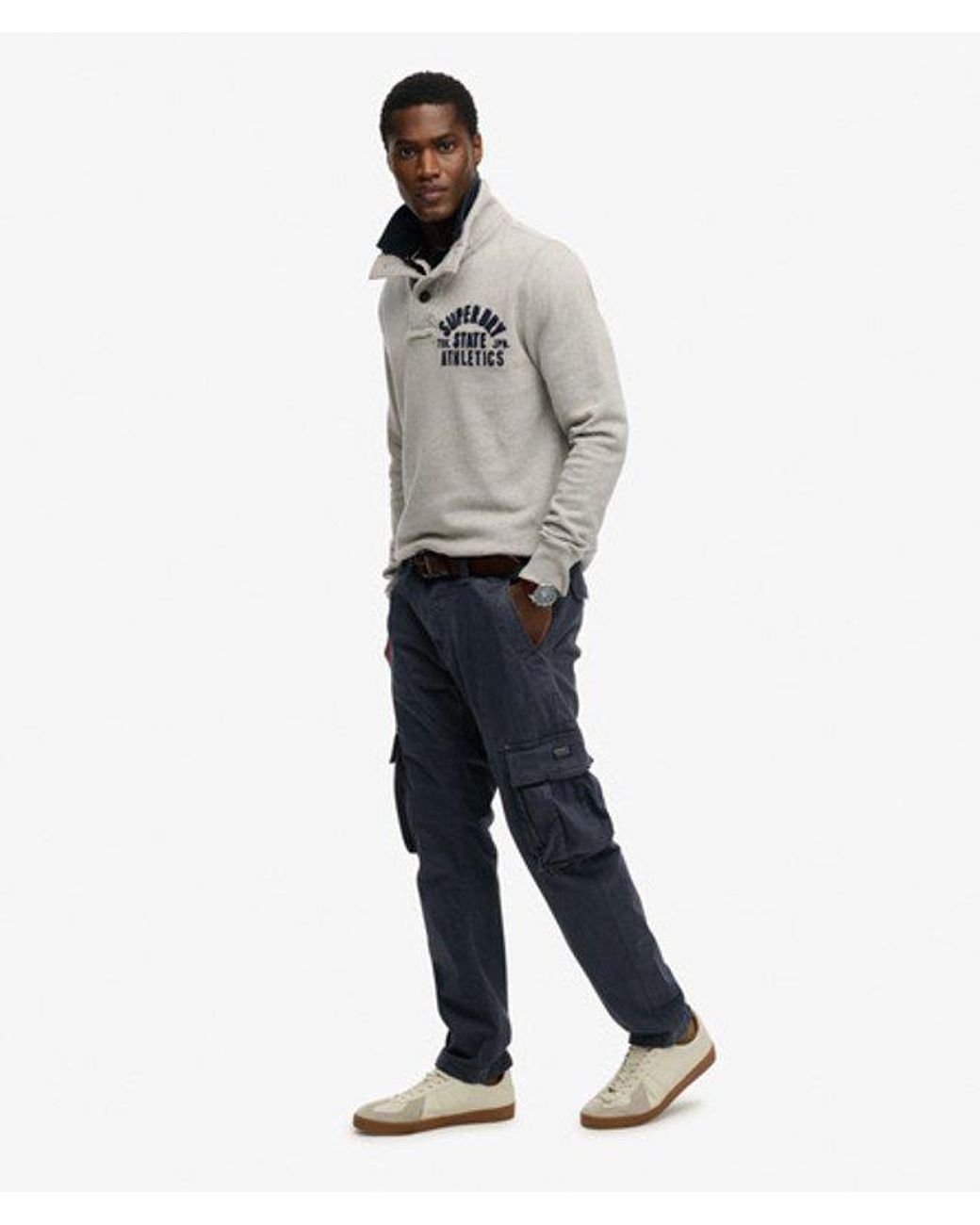 Superdry Black & Co Core Cargo Pants for men