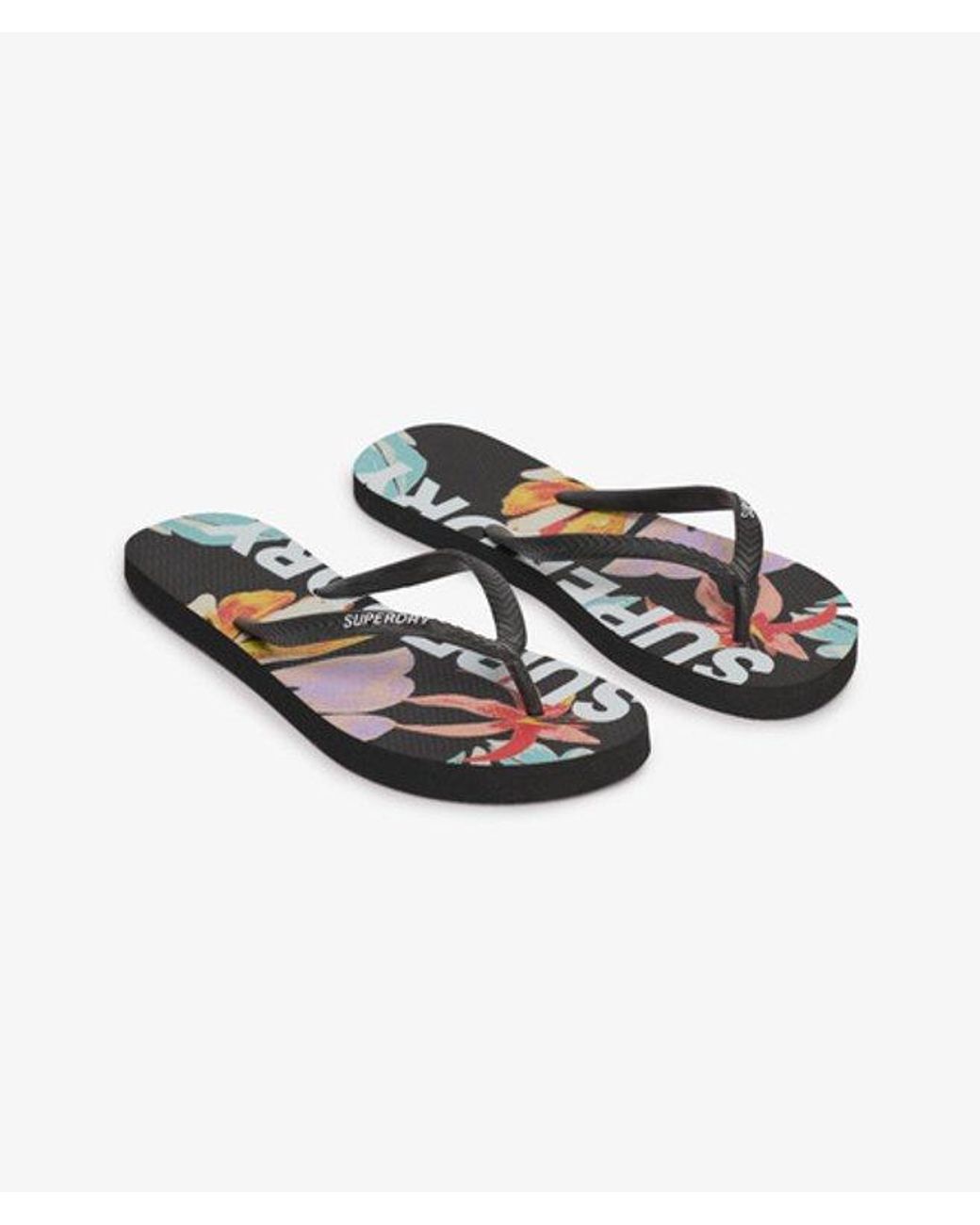 Superdry Multicolor & Co Logo Flip Flops