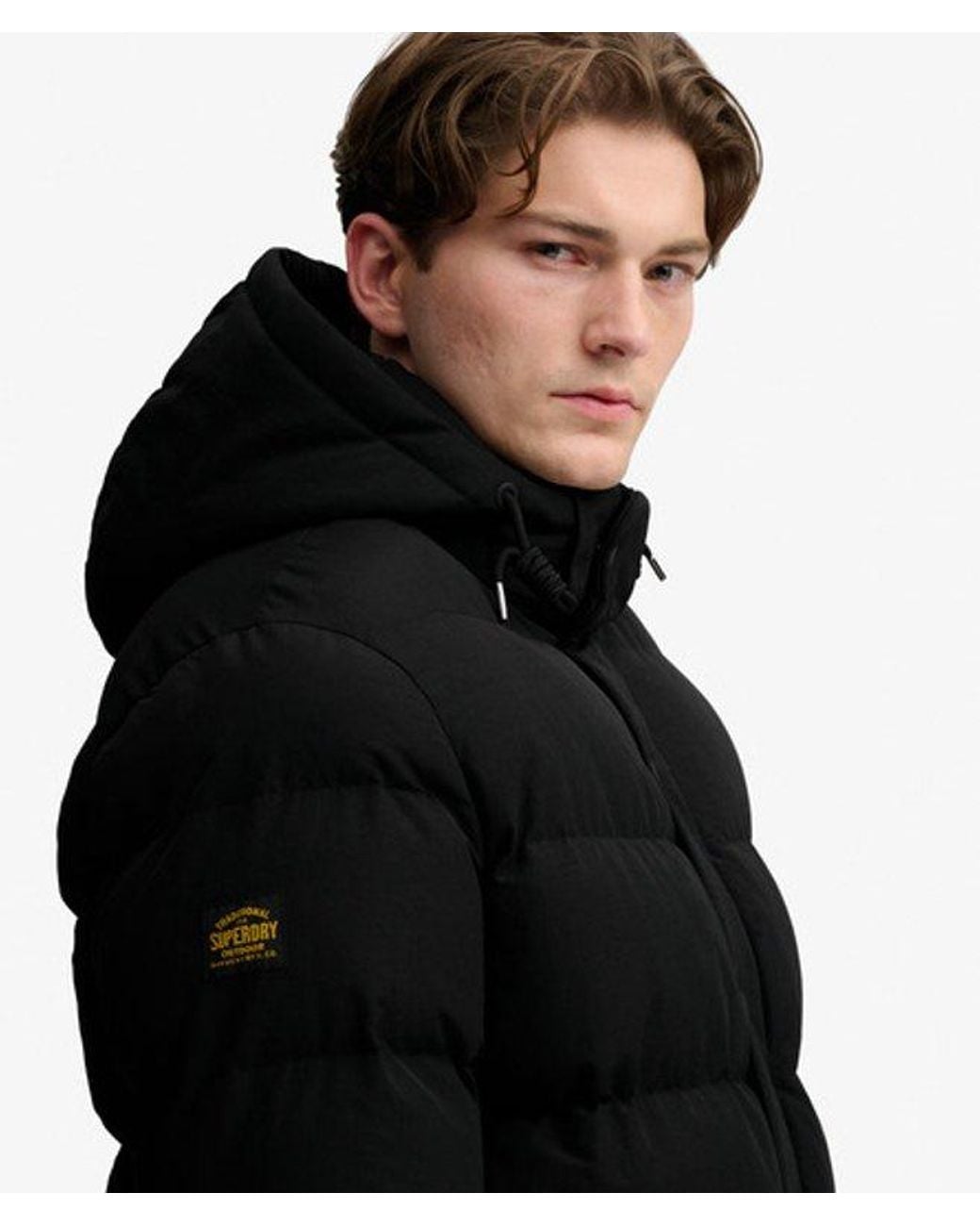 Superdry Black & Co Classic Everest Puffer Jacket for men