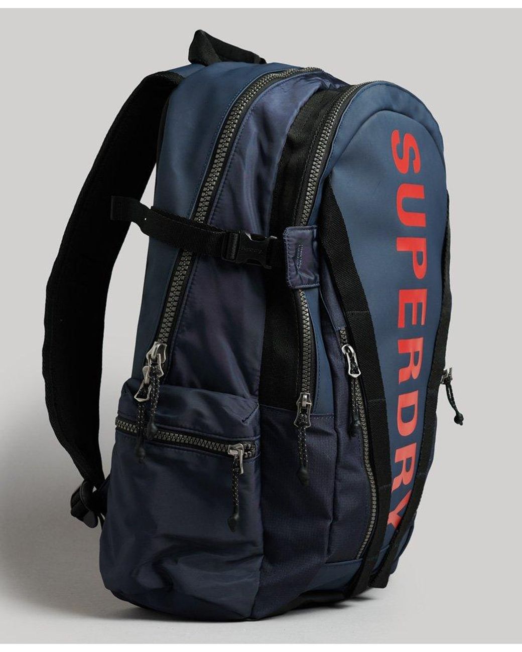 Superdry Mountain Tarp Graphic Backpack Navy in Blue for Men | Lyst