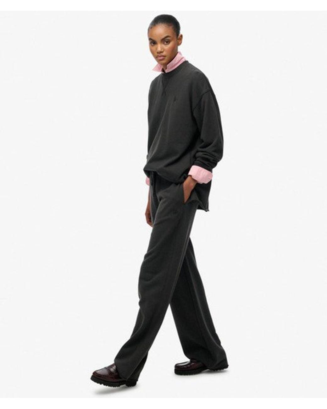Superdry Studios joggingbroek in het Black